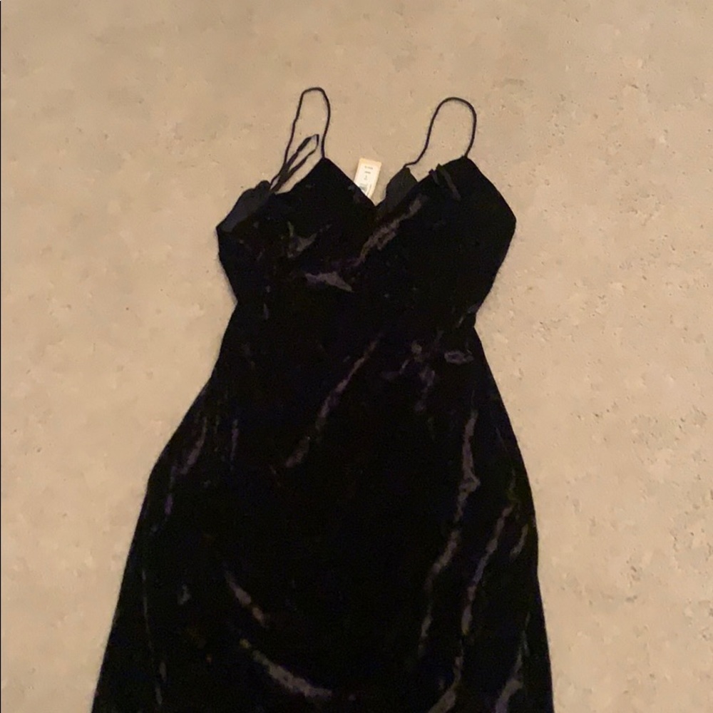 Alice and Olivia velvet midi
